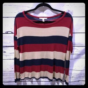 Soft Joie Long Sleeved Nautical Striped Top